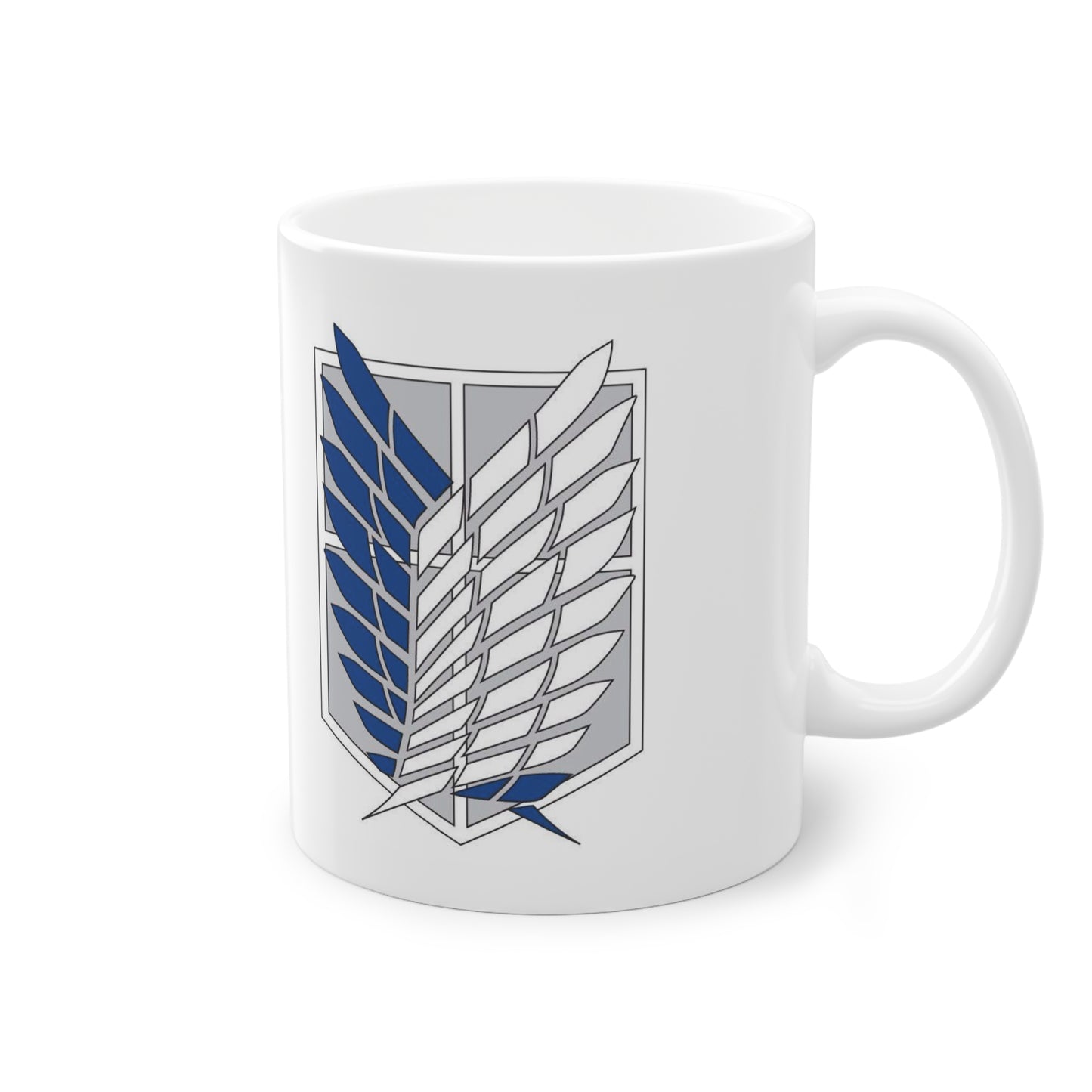 Attack on Titan Aufklärungstrupp-Flagge Kaffeetasse