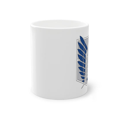 Attack on Titan Aufklärungstrupp-Flagge Kaffeetasse